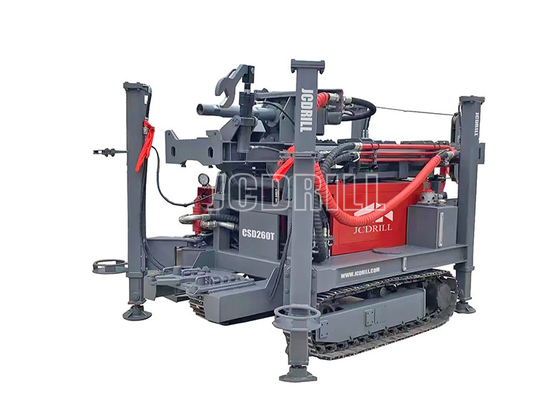Buy 300m Full Hydraulic Water Well Drilling Rig Steel Crawler Mounted Deep Borehole online manufacture