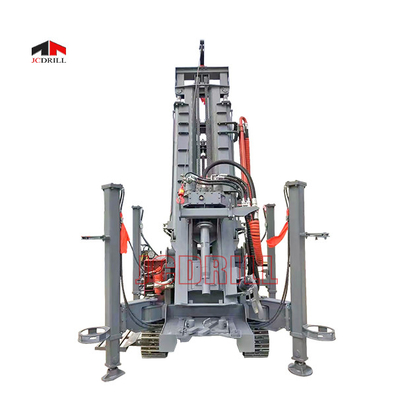 Buy Borehole Deep Water Well Drilling Rig Steel Crawler Mounted Mud Rotary online manufacture