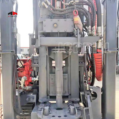 Buy 200m Diesel Engine Water Well Drilling Rig Steel Track Mounted Borehole online manufacture