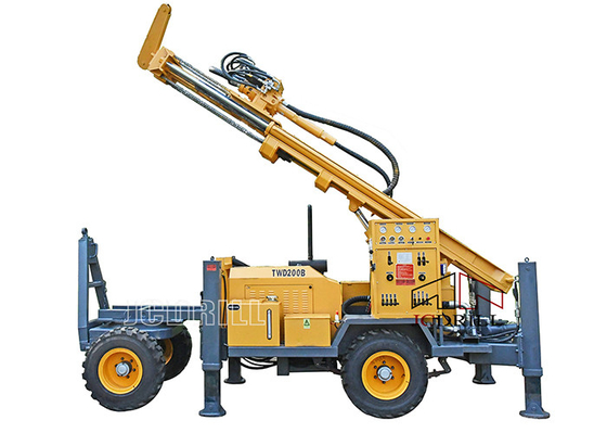 Buy Ce 300m Deep Water Well Rotary Drilling Machine Portable Full Hydraulic online manufacture