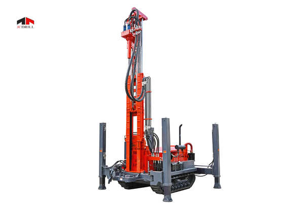 Buy Crawler Mounted Hydraulic Water Well Drilling Machine With 112kw Diesel Powered online manufacture