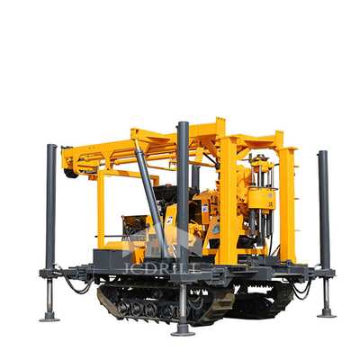 Buy Crawler Mounted 130m Well Drilling Rig Diesel Borehole Small Air Hydraulic online manufacture