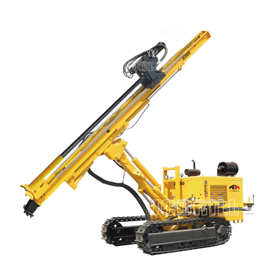 Buy 200M Deep Hole High Torque Hydraulic DTH Drilling Rig with Diesel Cummins Engine online manufacture