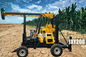 Mobile Trailer Mounted Water Well Drilling Rig With 200m Drilling Capacity