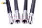 R28 Hex And Round Shape Threaded Rock Drill Rods Tungsten Carbide Material
