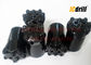 11° Tapered Button Rock Drill Bits For Small Hole / Quarry / Tunnel Bench Drilling