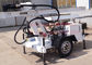 Trailer Mounted Hydraulic Water Well Drilling Rig 2 Wheel For DTH Air / Mud Pump Drilling