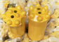 32mm / 38mm Tapered Button Bits Rock Drilling 7 / 11 / 12 Degree With 8 Carbide