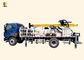 300m Truck Mounted Water Well Drilling Rig Mud And DTH Hydraulic System One Year Warranty