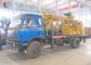 DTH Hydraulic Truck Mounted Water Well Drilling Rig 140 - 450mm Drilling Diameter
