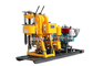 Diesel Engine Portable Water Well Driller Skid Mounted Rotary 180m