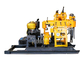 130m light weight vertical spline water well drilling machine for soil and rocks