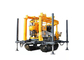 200m Portable Hydraulic Water Well Drilling Rig Crawler Mounted Rotary