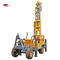 200m Deep Trailer Mounted Water Well Drilling Rigs Hydraulic Dth For Hard Rock Drilling