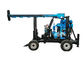 200m Trailer Portable Water Well Drilling Rig Hydraulic Borehole