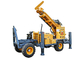 DTH 300m Full Hydraulic Trailer Mounted Water Well Mud Rotary Drilling Machine