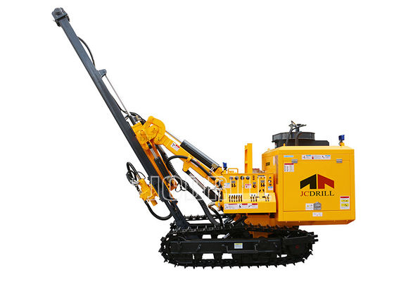 40m Blasting Drilling Machine Big Rotation Torque Two Motor Rotary Head