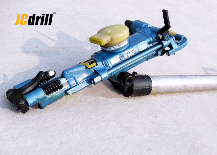 Rock Compressing Machine Light Weight Hand Held Pneumatic Rock Drilling Machine Air Compressor ...