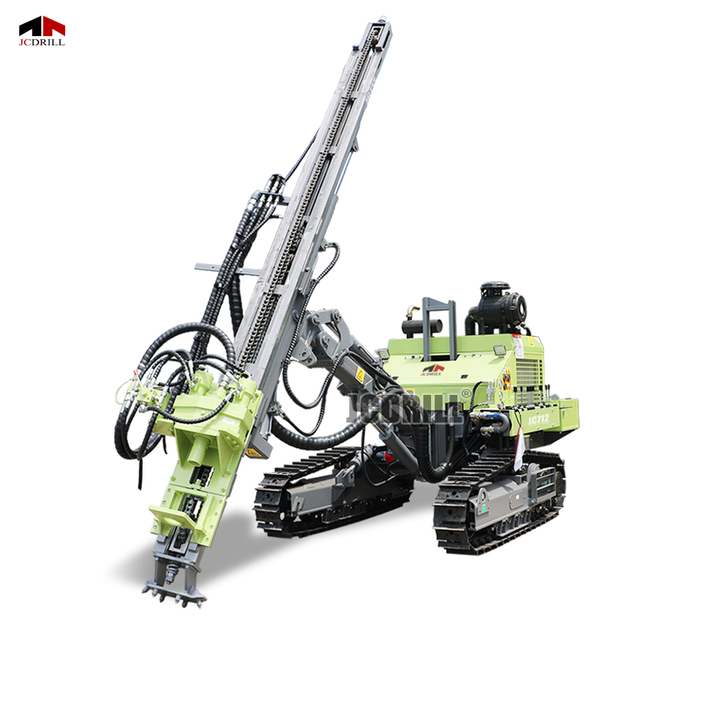 Compact Oil Rig Surface Down The Hole Crawler Mounted YUCHAI Power Drilling Rig Compact ...