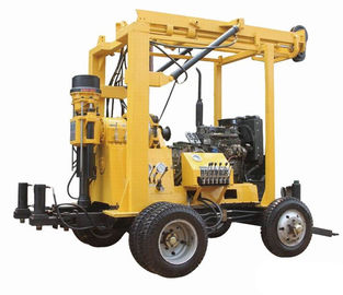 Good price Multifunctional Trailer Mounted Water Well Drilling Rig With 80 Rpm Rotation Speed online