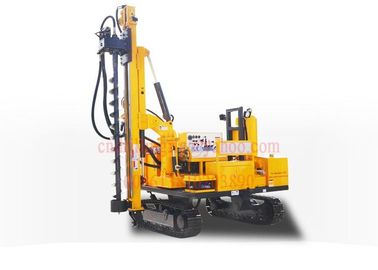 Good price 50M Depth Hydraulic Photovoltaic Pile Hole Drilling Rig Crawler Mounted Low Noise online