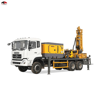 Hydraulic Air DTH Mud Pump Integrated Dongfeng Truck Water Well Drilling Rig