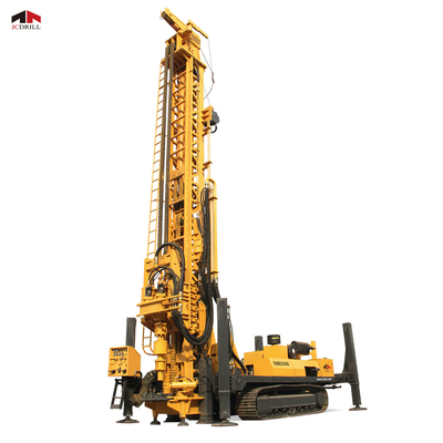 Good price CWD2600 Deep Borewell Crawler Drilling Rig Fully Hydraulic System JCDRILL online