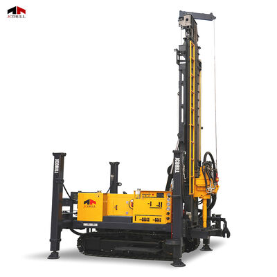 Good price CWD450T Crawler Mounted Water Well Borehole DTH Drilling Rig online