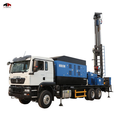 Good price CSD600A HOWO Truck Mounted Integrated Water Well Drilling Rig online