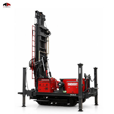 Good price CWD800T Crawler Hydraulic Water Well Drilling Rig for Deep Borehole Drilling online