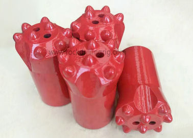 Good price R25 R28 R32 Drifting Tunneling Rock Drill Thread Button Bit Spherical Ballistic Carbide Shape online