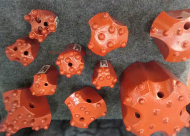 Good price Domed Reaming Thread Rock Drill Bits / Rock Drilling Tools Spherical Ballistic Carbide Shape online
