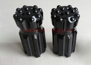 Good price Forging Thread Button Bit / Rock Drilling Retractable Button Bits Black Color online