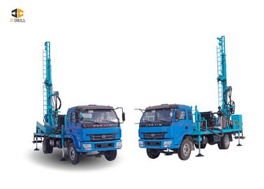 Good price 200m Light Truck Mounted Water Well Drilling Rig Full Hydraulic DTH 1 Year Warranty online