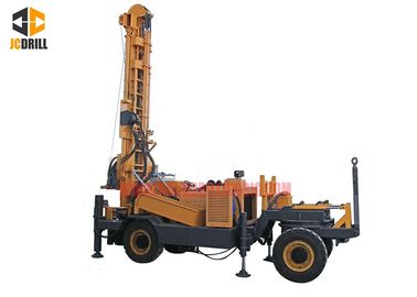 Good price 4.5m Drill Pipe Length Water Well Drilling Rig 400m Deep Trailer Mounted Drilling Machine online