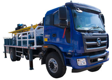 Good price 300m Depth Truck Drilling Rig Hydraulic Borewell Drilling Rig 4500nm Rotation Torque online