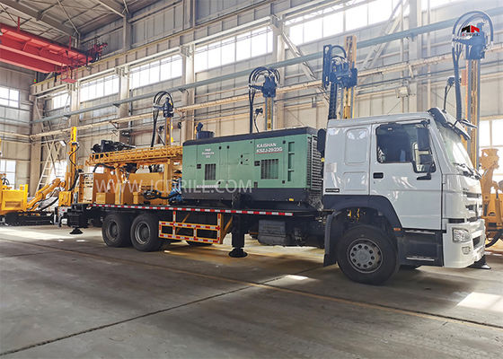 Good price 6x4 300meters Multifunctional Truck Mounted Borehole Drilling Rig online