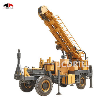 Good price 300meter Borehole Portable Water Well Drilling Rig Trailer Mounted online