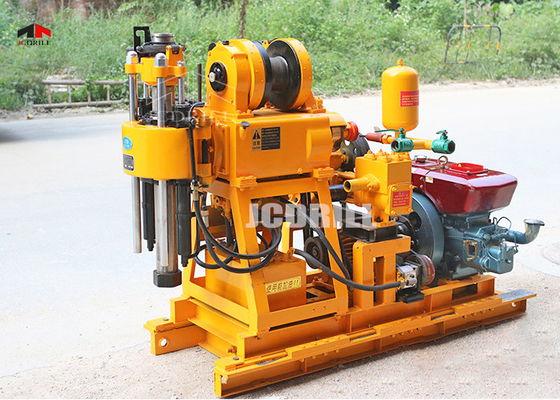 Good price 200m Spline Vertical Water Well Drilling Rigs Skid Mounted online