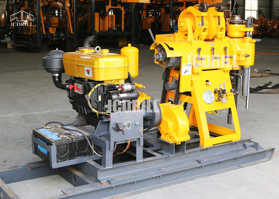 Good price Diesel 180meters 75mm Portable Drilling Rig For Water Well online
