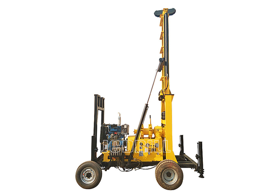Good price Exploration 400m Geological Drilling Rig Diesel Engine Power online
