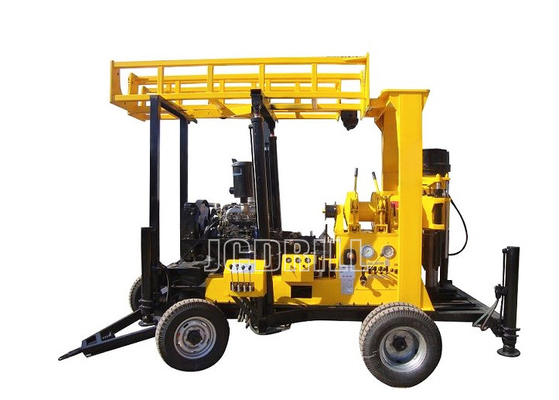 Good price Deep 600m Pump Small Well Drilling Rig For Rock online