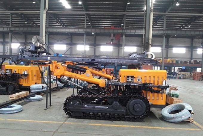 25 Meter Rock Blasting Drilling Rig DTH Drilling For Mining / Quarry 0