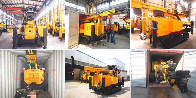 Crawler Mounted Exploration Reverse Circulation Drilling Rig JRC300 4