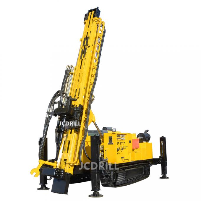 Crawler Mounted Exploration Reverse Circulation Drilling Rig JRC300 0