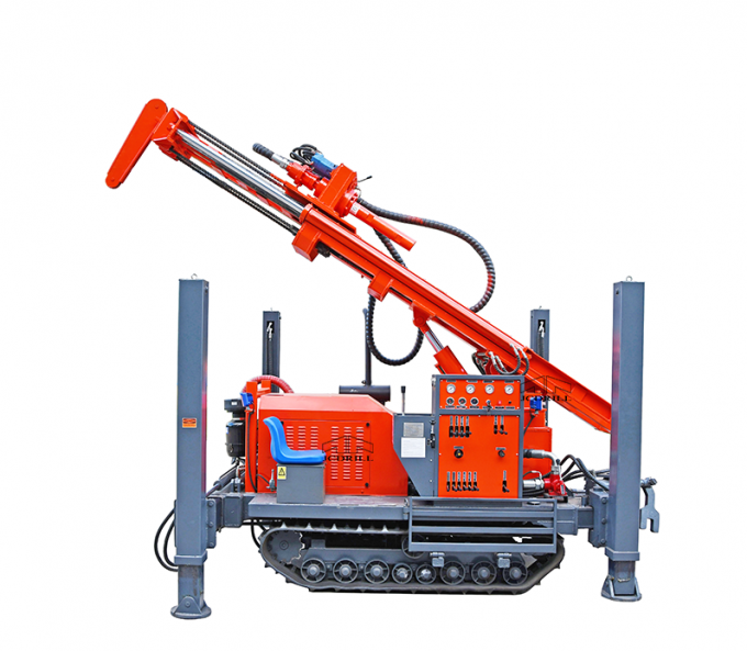 200m Depth Crawler Track CWD200B Water Well Drilling Rig Machine 1