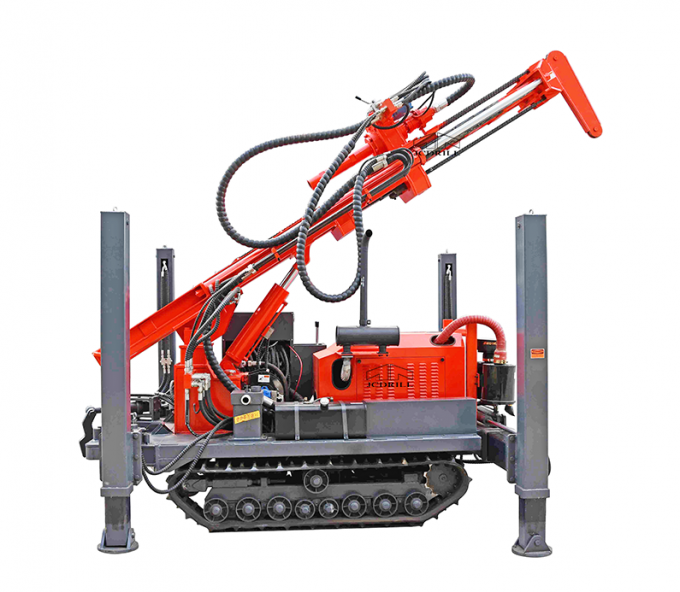 200m Depth Crawler Track CWD200B Water Well Drilling Rig Machine 3