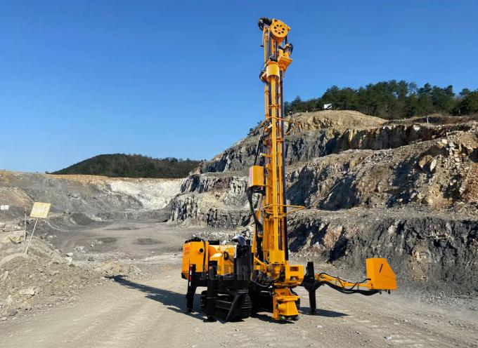 Rod Changer JCDRILL JCM200 Multifunctional Hydraulic Crawler Drilling Rig with ...