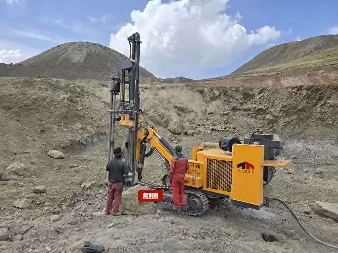 Jdc Rig JC900 In Middle East Mining Project