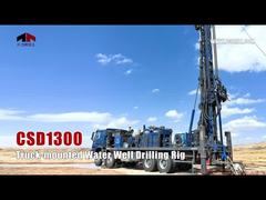 CSD1300 Water Well Drilling Rig 1300M Depth 400HP